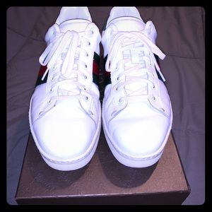 Gucci Ace leather sneakers